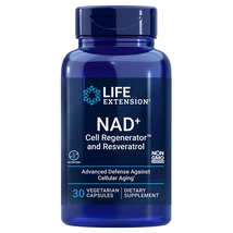 Life Extension NAD+ Cell Regenerator+Resveratrol (NAD+ sejtmegújító+Resveratrol) anti aging kapszula