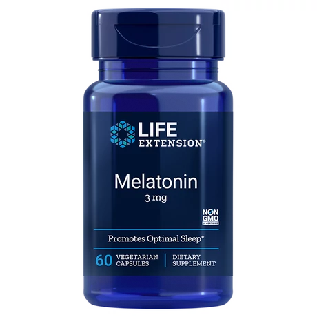 Life Extension Melatonin 3 mg tabletta a könnyebb elalvásért