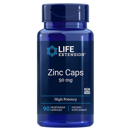 Life Extension Zinc Caps (cink kapszulák)