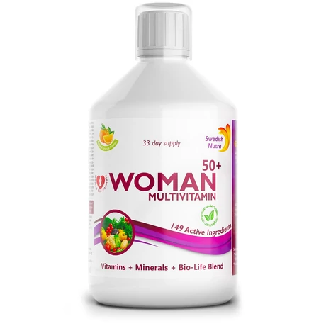 Swedish Nutra Woman50+ Multivitamin 500ml (50+ női)