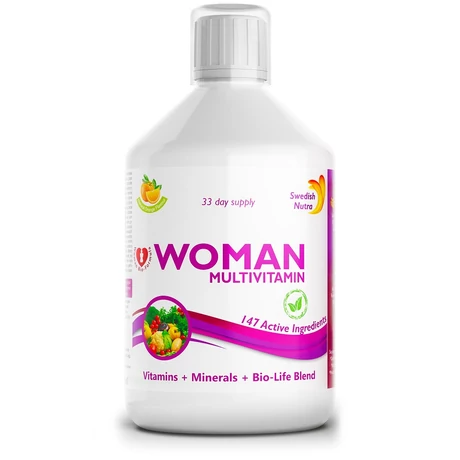 Swedish Nutra Woman Multivitamin 500ml (női)