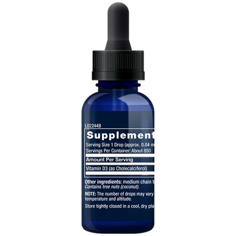 Life Extension Liquid Vitamin D3 (folyékony D3 Vitamin)