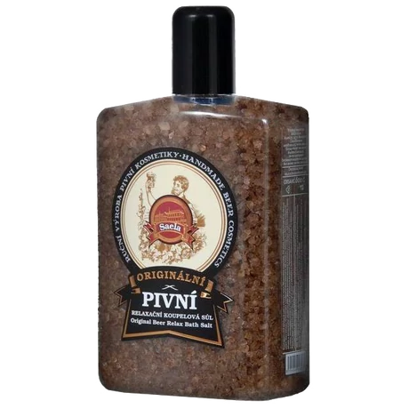 Saela Original Beer Relaxing Bath Salt 600g (fürdősó)
