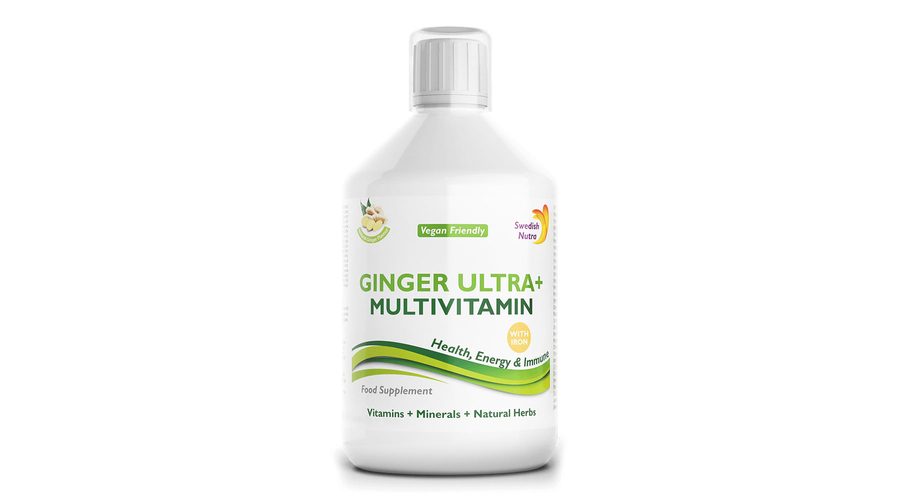 Swedish Nutra Ginger Ultra+ Multivitamin 500ml (ultra multivitamin vassal)